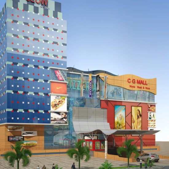 C G Mall conceptual-Bharatpur, Nepal